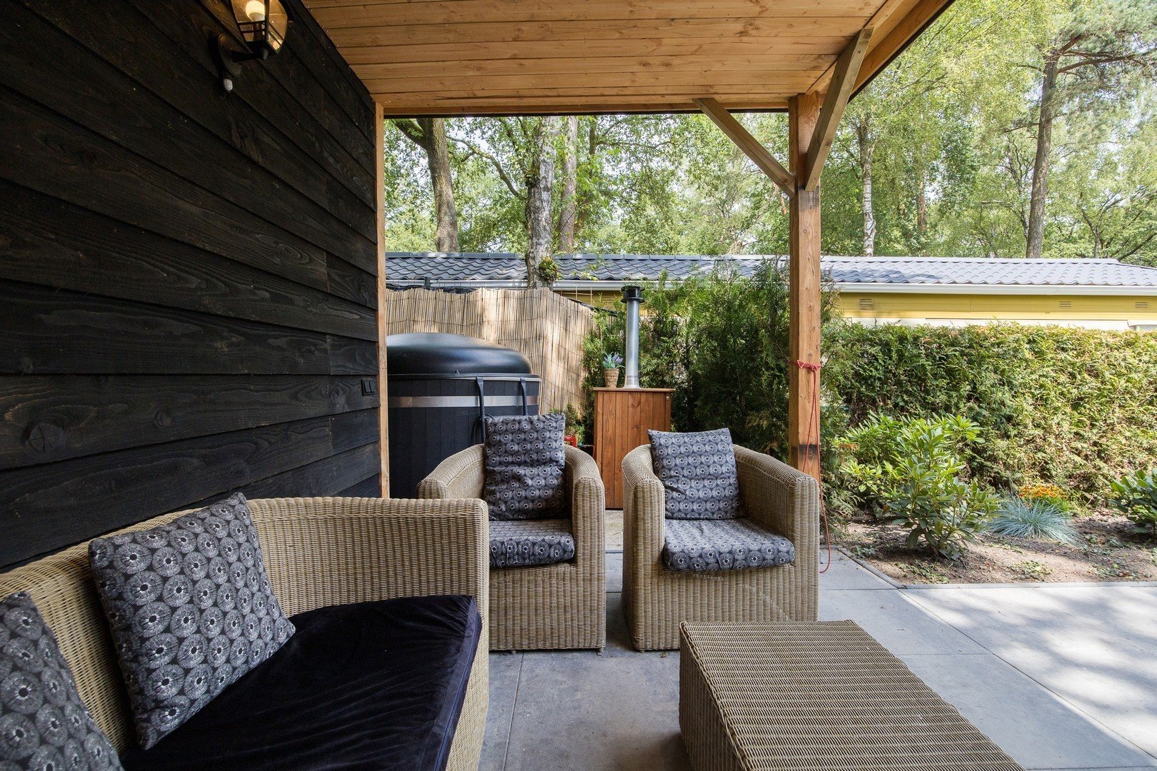 4 pwellness chalet hoenderloo veluwe hottube sauna 37