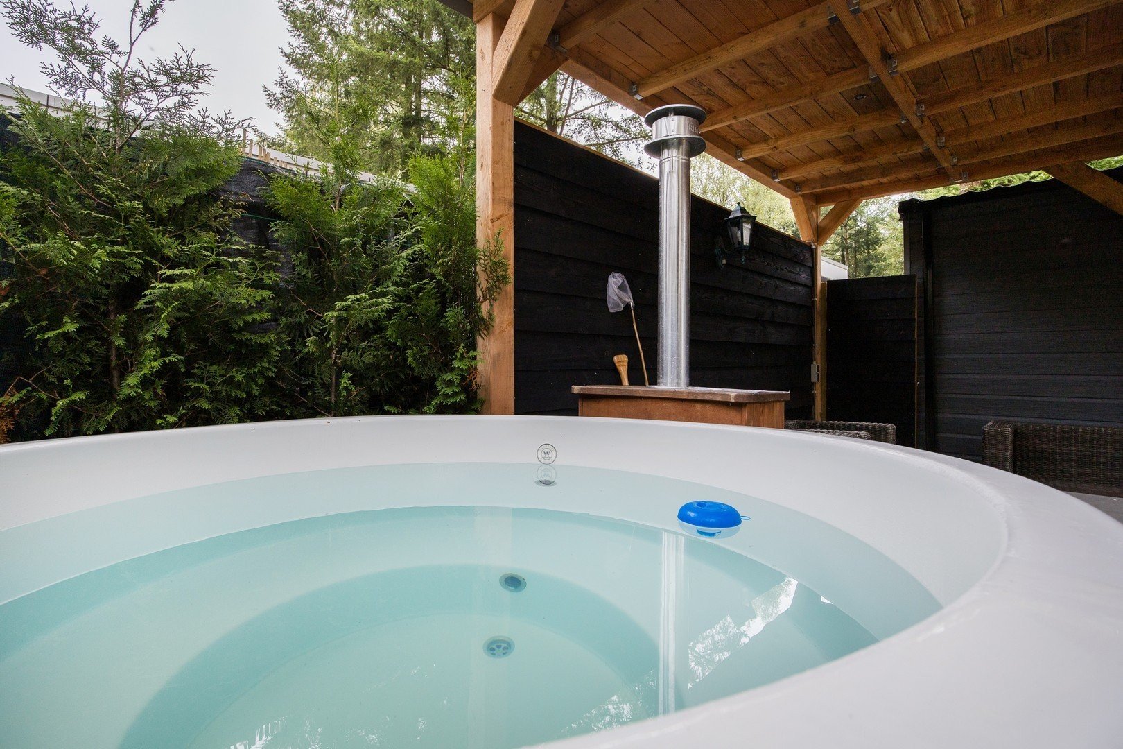 Luxe chalet veluwe sauna en hottub 45