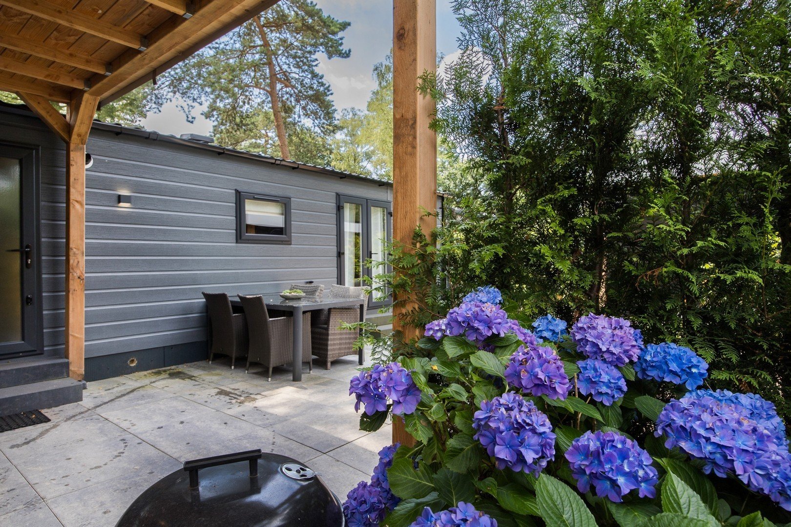 Luxe chalet veluwe sauna en hottub 47