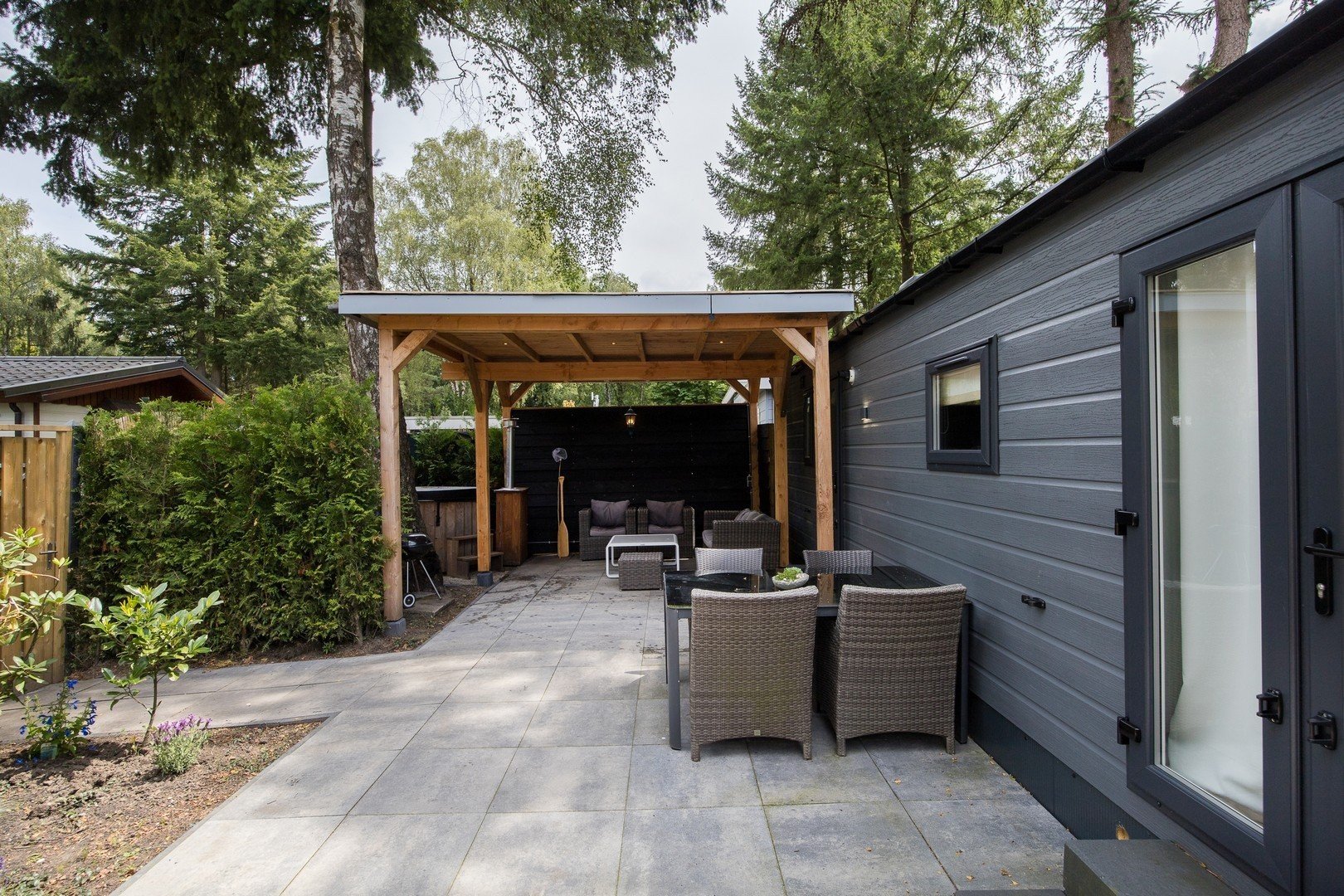 Luxe chalet veluwe sauna en hottub 6