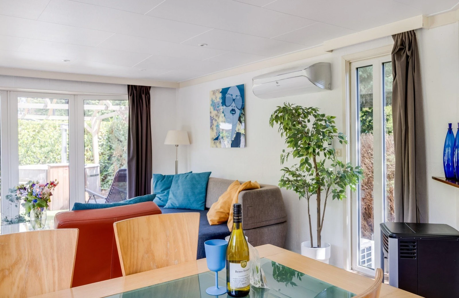 Wellnesshut met eigen bubbelbadsauna 29