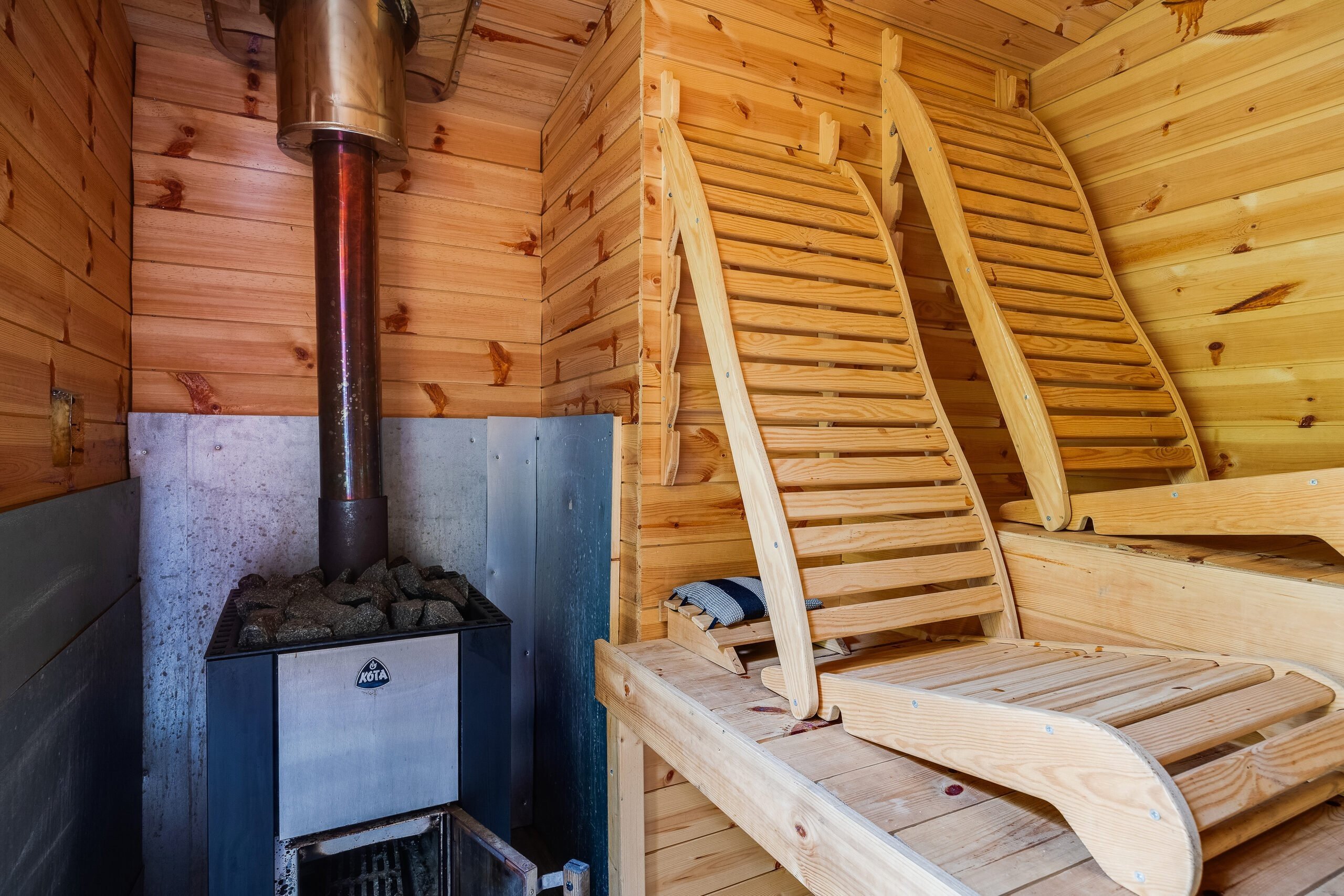 Wellnesshut met eigen bubbelbadsauna 59